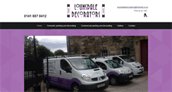 Desktop Screenshot of lounsdaledecorators-paisley.co.uk